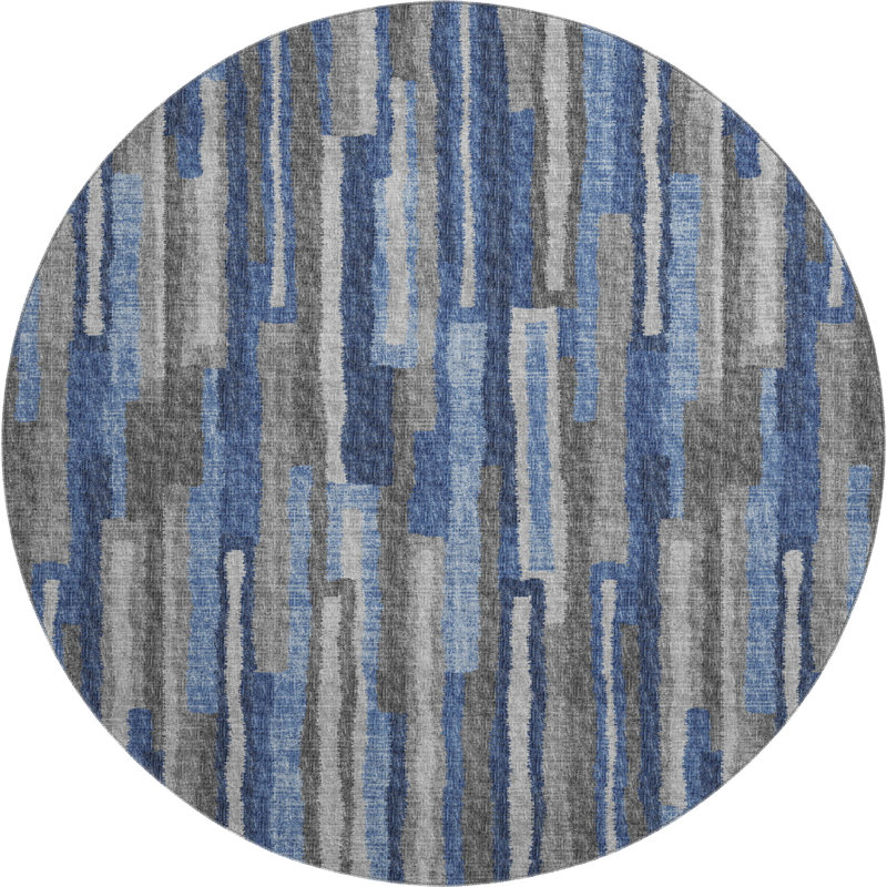  Hintzen Outdoor Rug, Round 8'