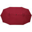 Parasol de marché rectangulaire 15 pi x 9 pi Tasia-499612973