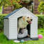 Niche pour chien isolée en plastique Deisi-87911470-87911468