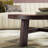 Modern Farmhouse Rustic Solid Wood 36" Circle Coffee Table