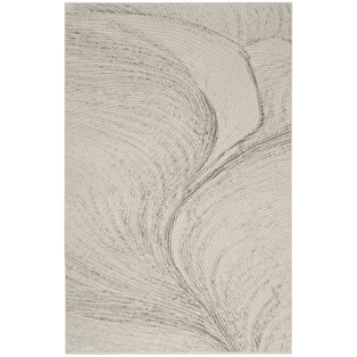 Tapis ivoire moderne Calvin Klein