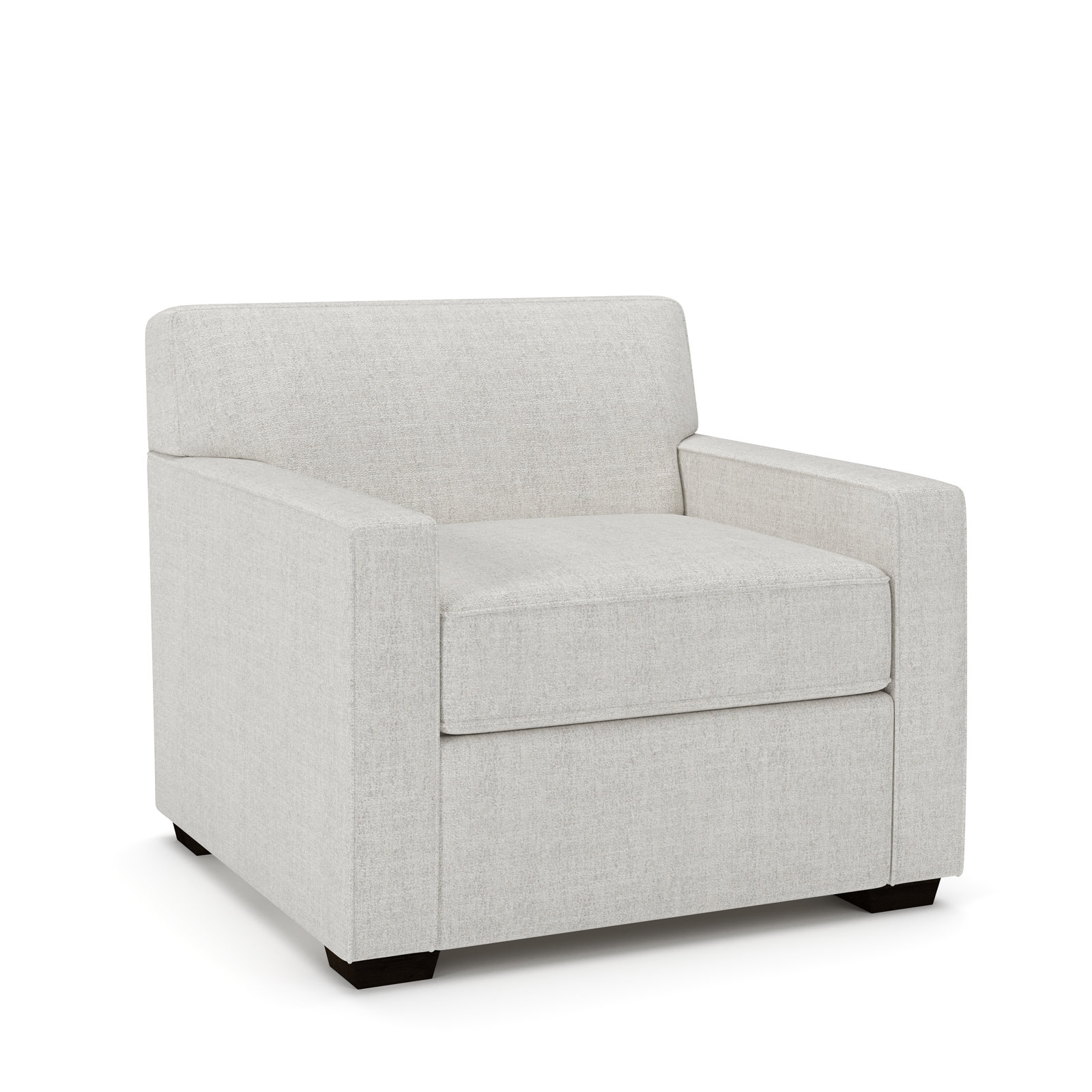 Francesca Upholstered Armchair, Monique Oyster Textured Chenille