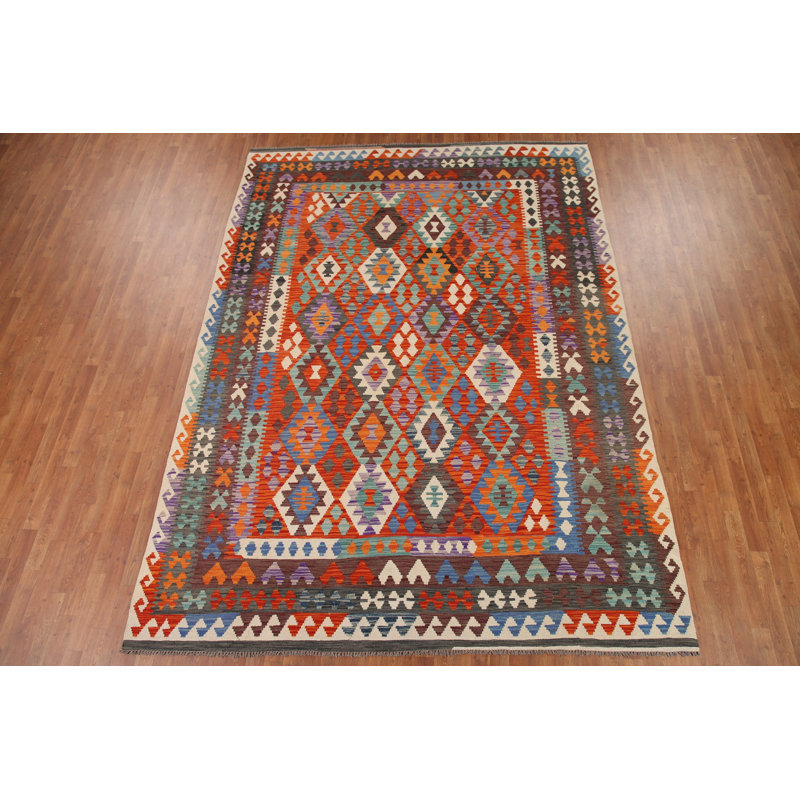 Tapis oriental géométrique 8 x 12
