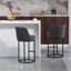 Ensemble de 2 tabourets de bar à hauteur de comptoir, tabourets de bar moderne avec dossier, tabourets de bar rembourrés en tissu de lin pour îlot de cuisine-1823173665-1823173671