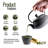 Latitude Vive Akshpaat 0.8ml Solid Colour Teapot