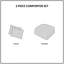 Ensemble d'édredon en coton 3 pièces avec capitonnage en chenille-126520660-126520664