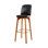 Utility Upholstered Stool with Solid Wood Frame