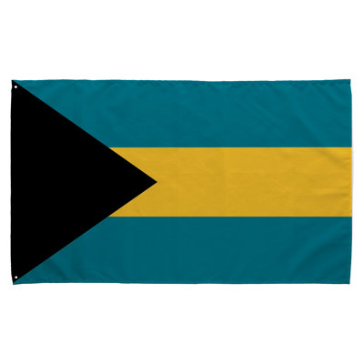 Le drapeau des Bahamas - Drapeau