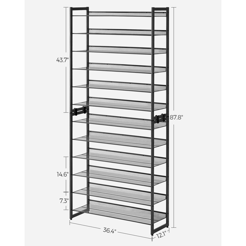 60 Pair Shoe Rack