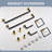 10 - Piece Bathroom Hardware Set-93687838