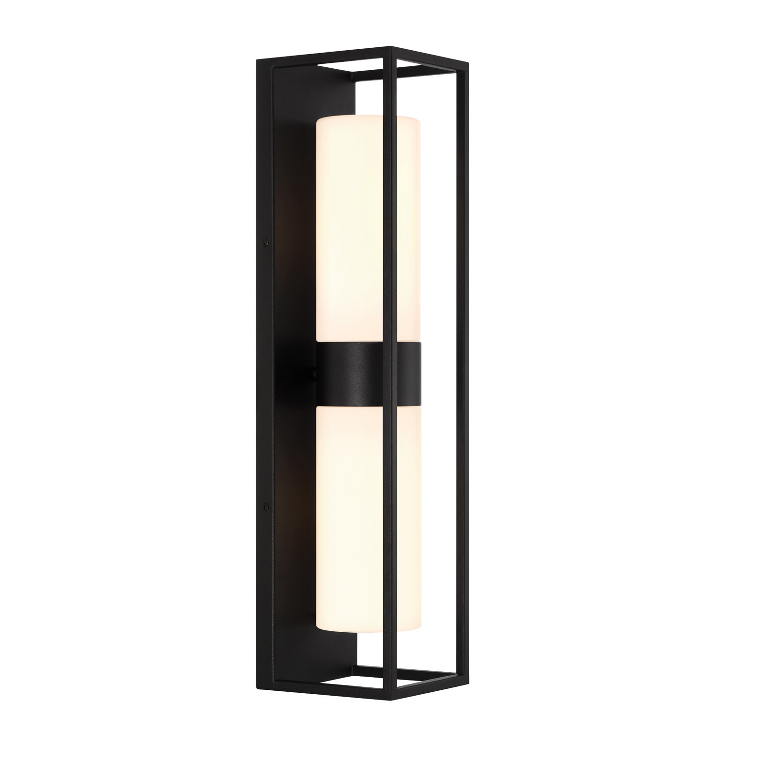 REN 2-Light Outdoor Lantern, Black