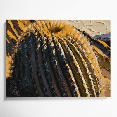 Art mural sur toile Botanical Barrel