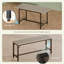 Ensemble de table de salle à manger extensible 5 pièces avec 2 bancs et 2 tabourets-129508799