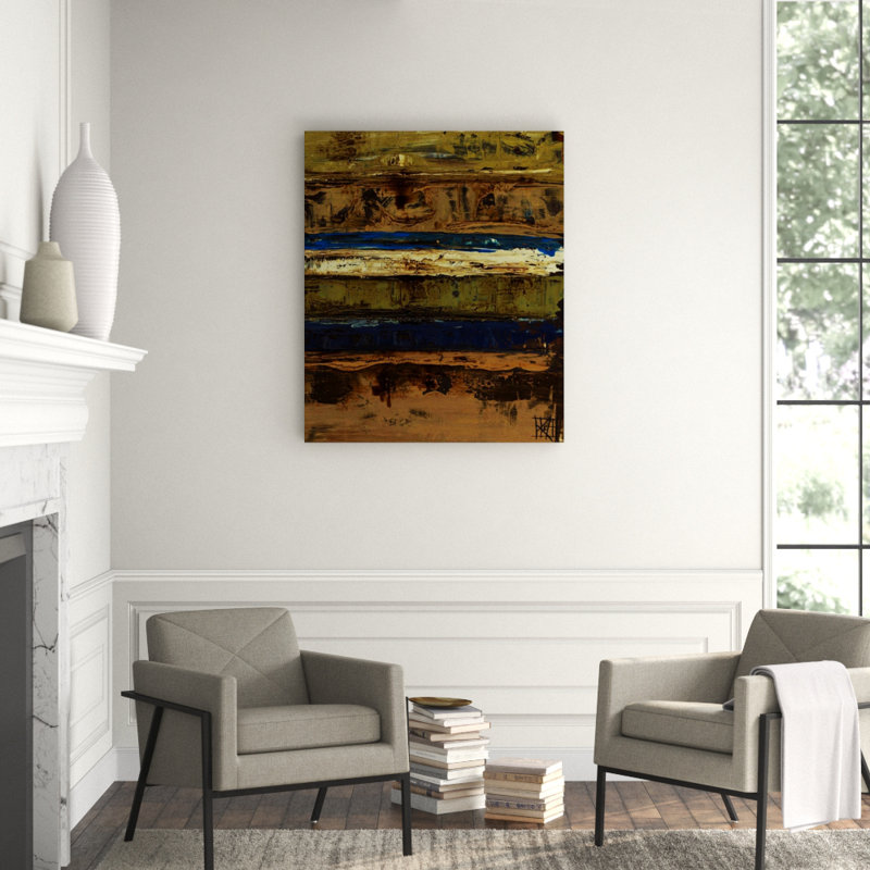 Understep II Print by Chelsea Art Studio, 48" H x 40" W x 1.5" D, Glass Coat