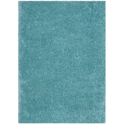 Tapis turquoise clair Hermina