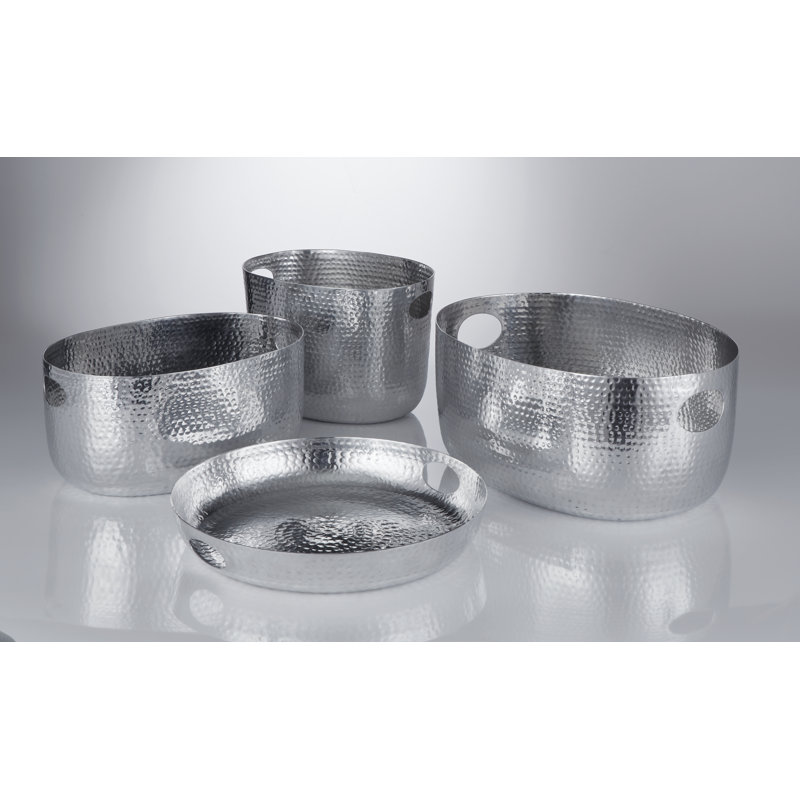 Bac à boissons en aluminium, Argent