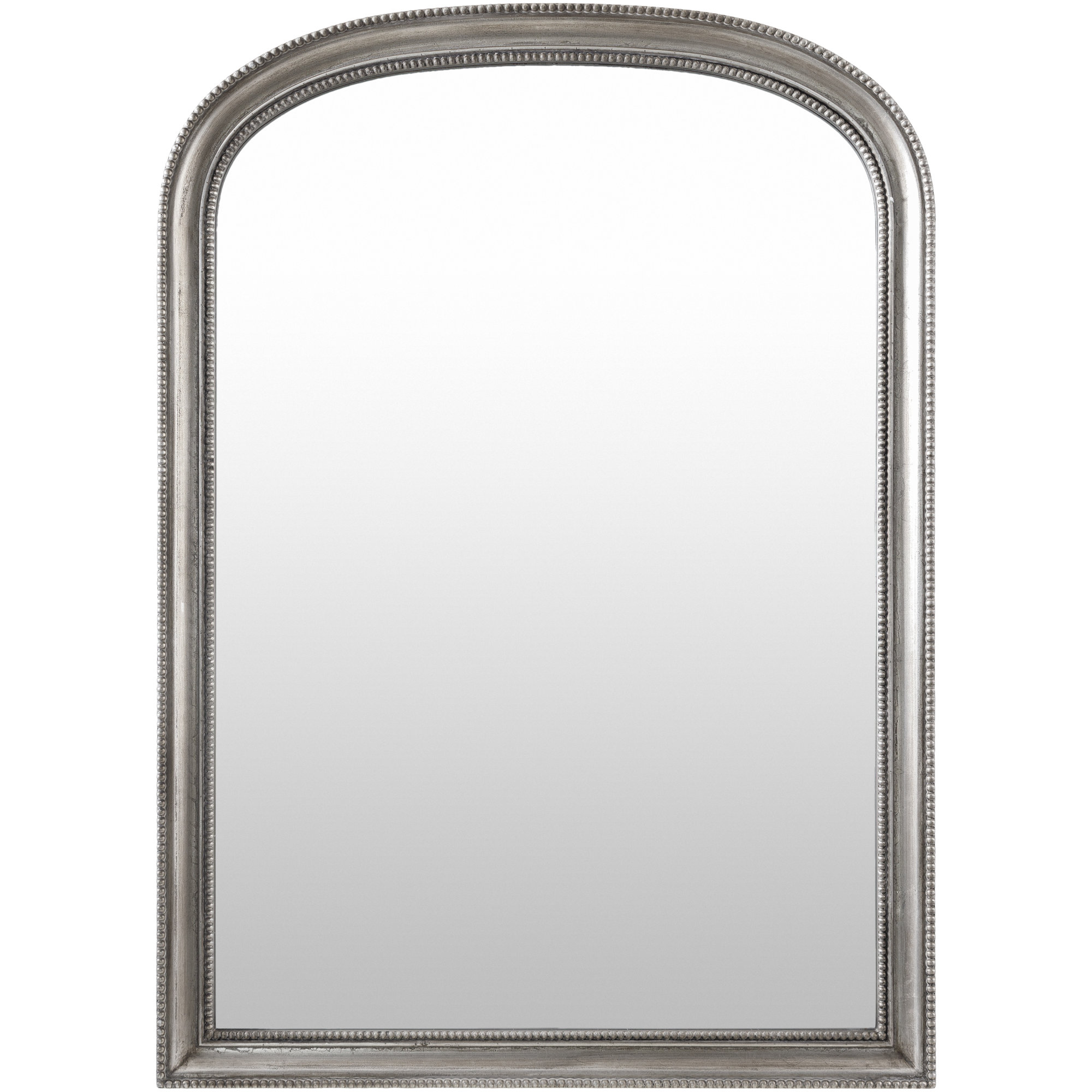 Claritha Mirror, Silver, 42" x 30"