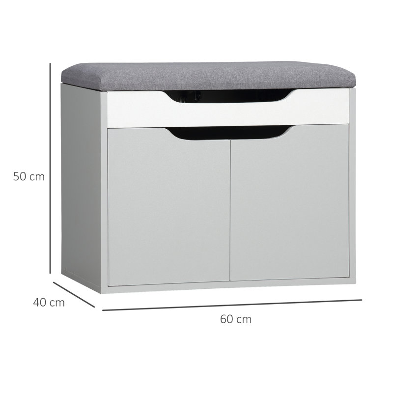 4 Pair Shoe Storage Cabinet