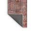 Tapis brun à motif géométrique-1854706101