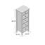 47cm W 5 - Drawer Chest of Drawers-29352287