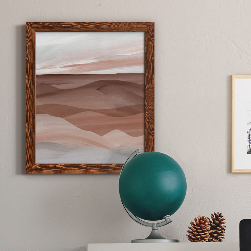 Sedona Valley - Peinture sur toile encadrée, H 24 po x l 18 po x P 1,5 po, Cadre en érable
