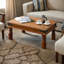 Winham Solid Wood Four Leg Coffee Table