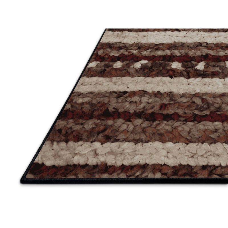 Silky Soft Plush Black Area Rug, Square 7'