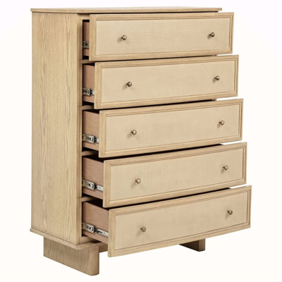 Commode de chambre à 5 tiroirs Kimpton