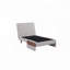 Chaise convertible en lin pliable-115641780