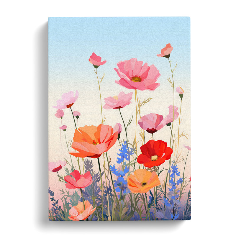 Wildflowers Minimalism No.2 - Print, 50cm H x 35cm W x 3cm D