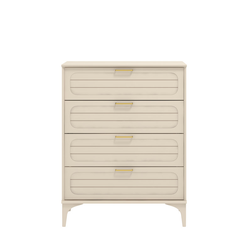 Harrington 4 Drawer Chest , Natural