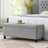 Meshell Linen Blend Upholstered Storage Bench-1278784045