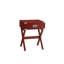 Table d'appoint à finition rouge-588086853