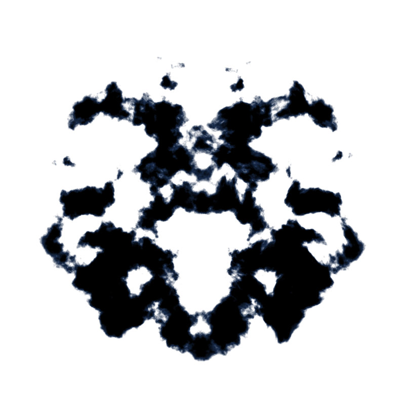 Terissa Rorschach, impression sur toile, H 36 po x l 36 po