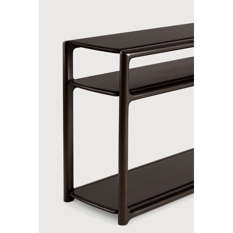 Eda 15.5 in. Solid Wood Console Table