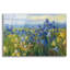 "Champ de fleurs bleues et jaunes V2" par Carol Rowan-1117920756