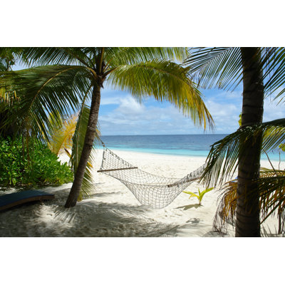 Plage tropicale - photographie sur toile tendue