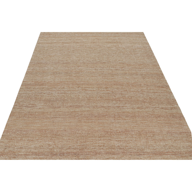 Kilim & Flatwave Wool Geometric Area Rug, Rectangle 5' x 8'