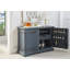 Alcove Solid Wood Accent Cabinet