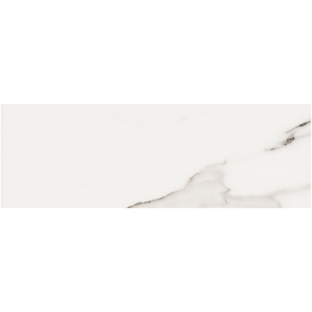 Belmar 4'' L x 12'' W Ceramic Bullnose Tile Trim (Set of 25) Eliane