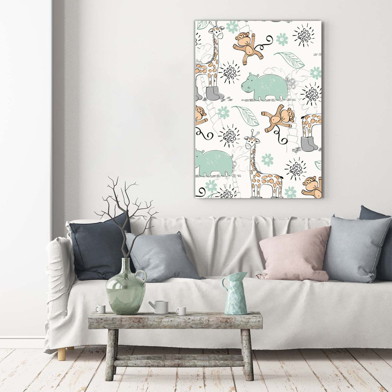 Animals Of Africa - Wrapped Canvas Print