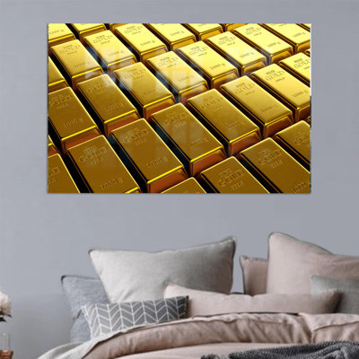 Grandes barres d'art suspendues en verre trempé parfaites pour la décoration de mariage de bureau dans un style contemporain moderne