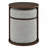 Pull-out Combo End Table with Hidden Stool
