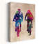 «Vibrant Cycling Journey», art mural contemporain-129475095