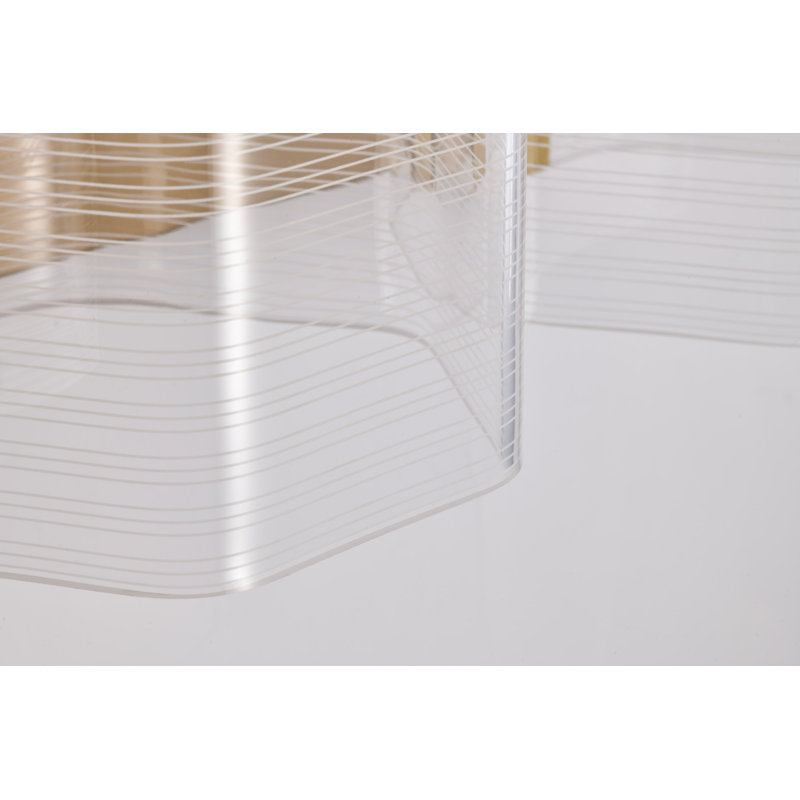 Kenzo - LED 3 Light Vanity - Light Guide Panel