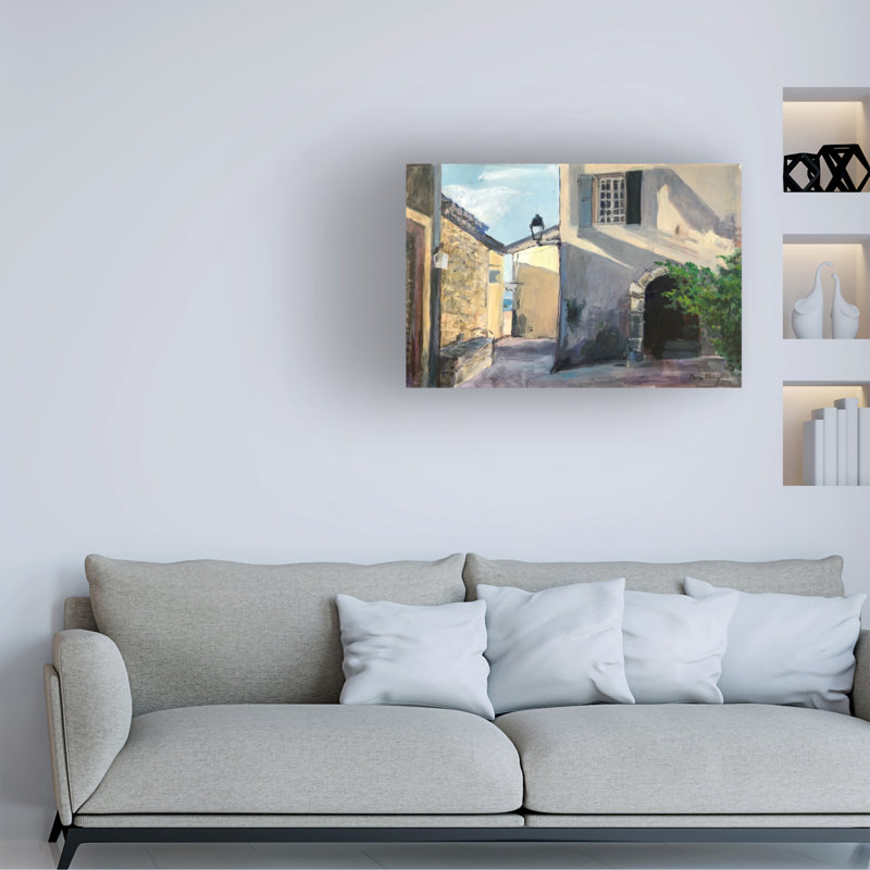 Art sur toile par Dora Krincy, H 22 po x l 32 po