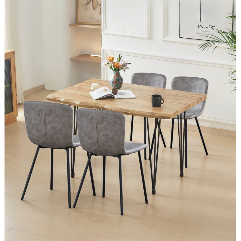 Mose 4 - Person Dining Set, 76cm H x 120cm L x 80cm W
