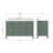 Oberle 54" Double Bathroom Vanity Set-1607646282