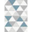 Arden Power Loom Teal/Grey Rug-60066506