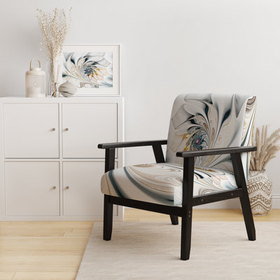 Fauteuil rembourré floral